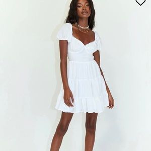 Princess Polly Danny Mini White Dress